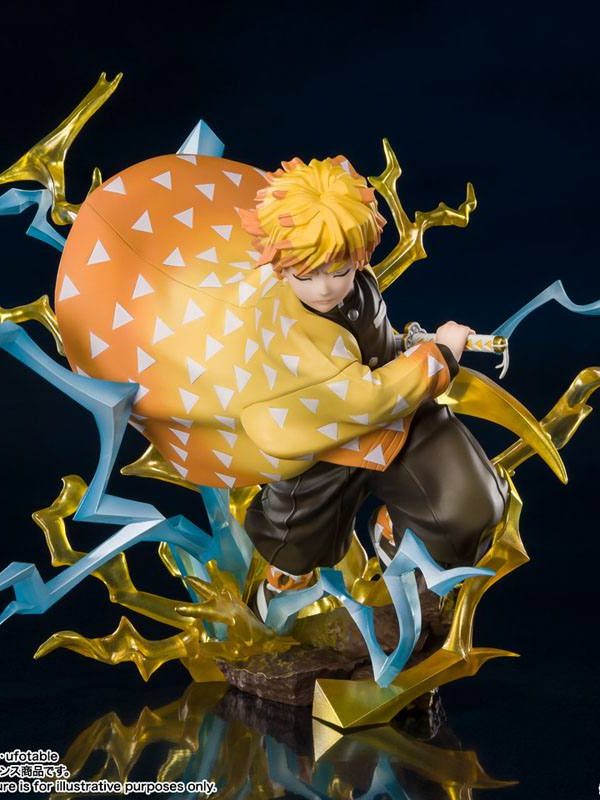 Demon Slayer Estatua PVC FiguartsZERO Zenitsu Agatsuma Thunderclap and Flash 15 cm | FRIKIVILLA