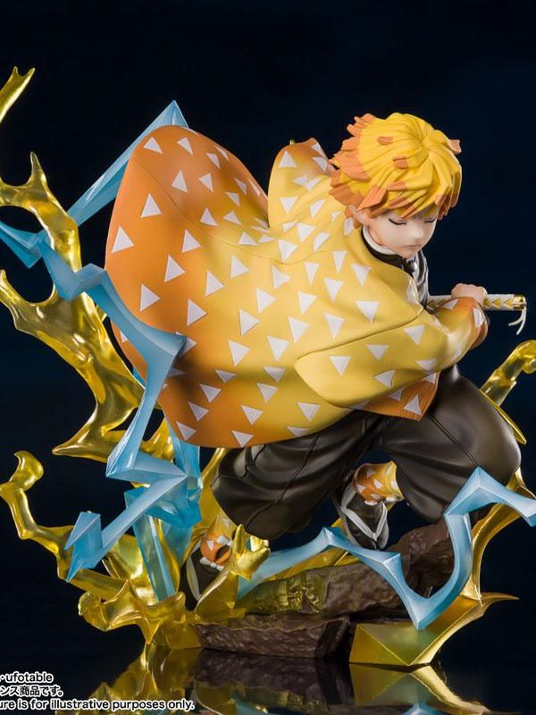 Demon Slayer Estatua PVC FiguartsZERO Zenitsu Agatsuma Thunderclap and Flash 15 cm | FRIKIVILLA
