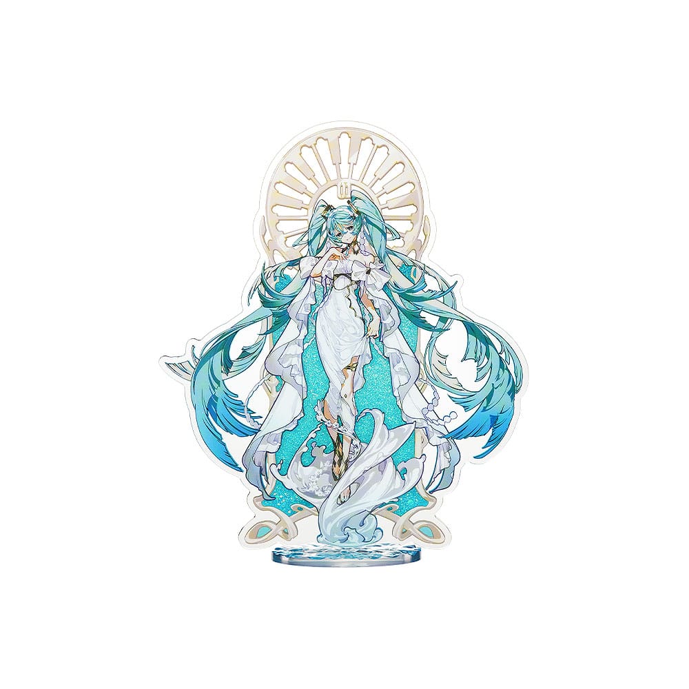 Character Vocal Series 01: Hatsune Miku Soporte acrílico Hatsune Miku feat. Yoneyama Mai Glitter Ver. 20 cm