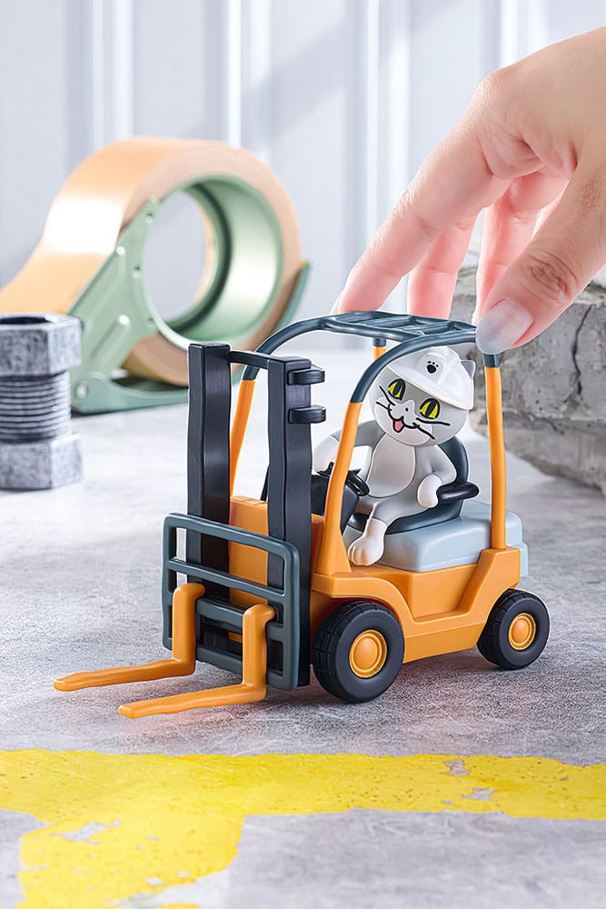 Shigoto Neko Estatua PVC Pop Up Parade Zoom! 10 cm