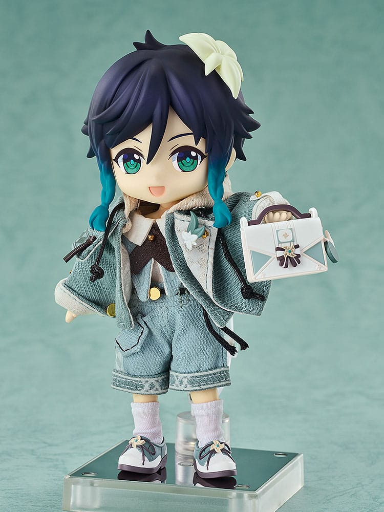 Genshin Impact Figura Nendoroid Doll Venti: Blue Ballad Ver. 14 cm