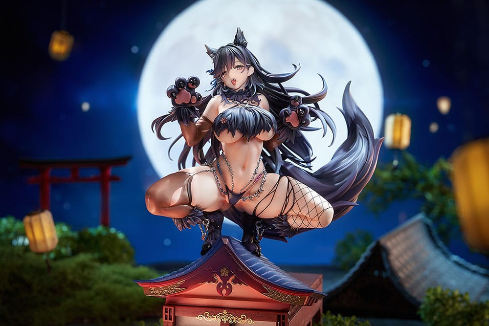 Azur Lane Estatua PVC 1/7 Atago: Full Moon’s Feral Wolf Ver. 24 cm