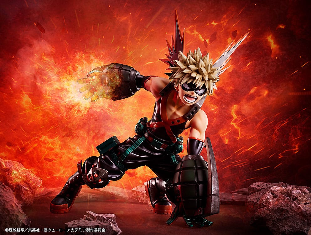 My Hero Academia Estatua PVC 1/4 Katsuki Bakugo: Metallic Ver. 31 cm