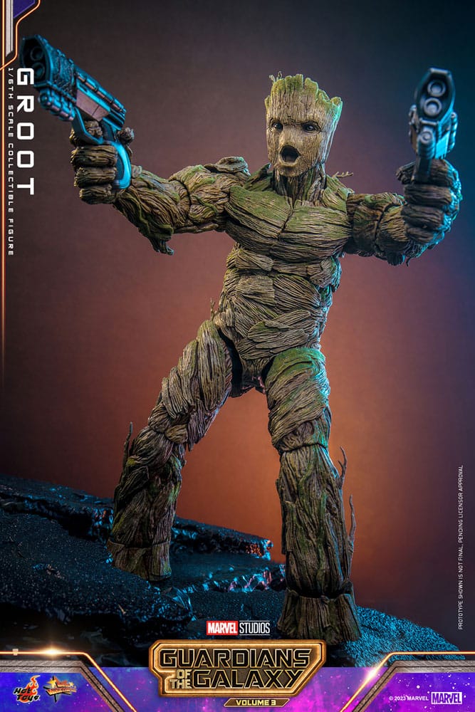 Guardianes de la Galaxia vol. 3 Figura Movie Masterpiece 1/6 Groot 32 cm