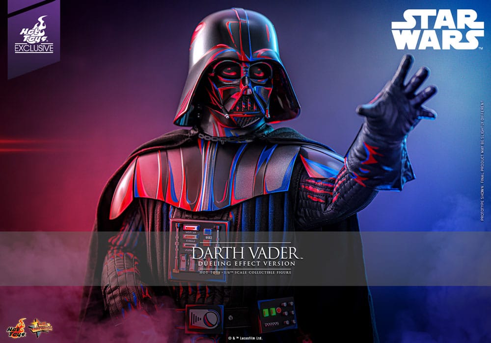 Star Wars Figura Movie Masterpiece 1/6 Darth Vader (Dueling Effect Version) Hot Toys Exclusive 35 cm