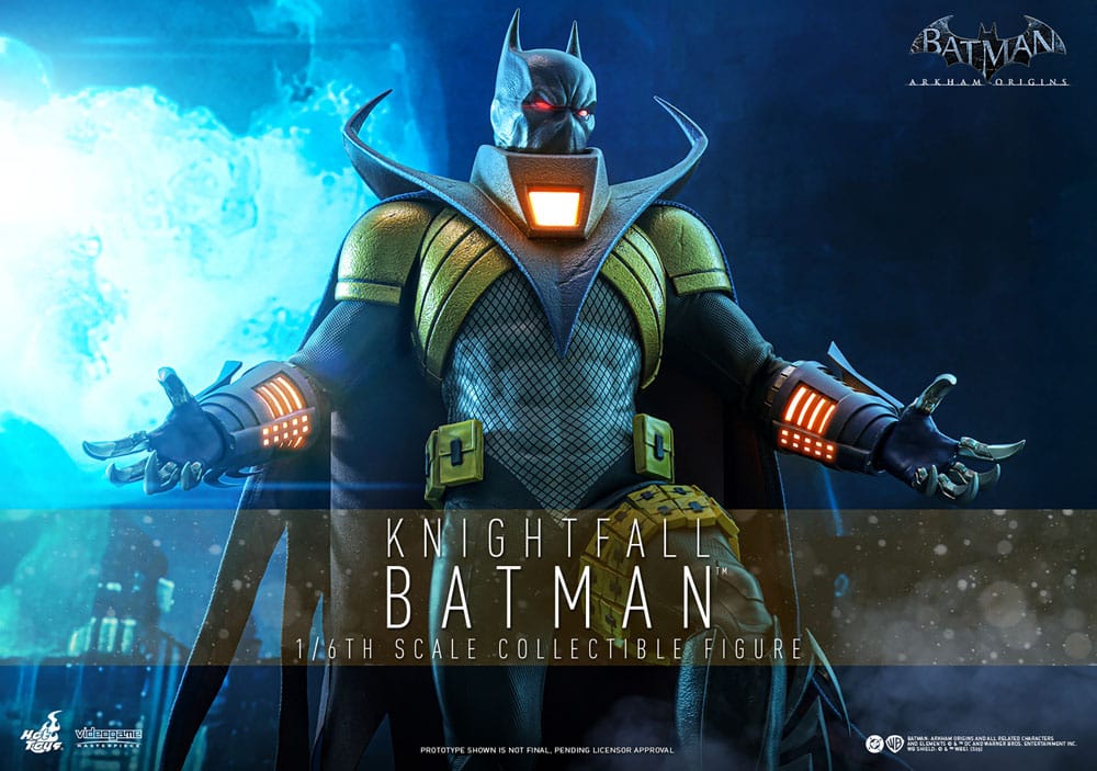 Batman: Arkham Origins Figura Videogame Masterpiece 1/6 Knightfall Batman 32 cm