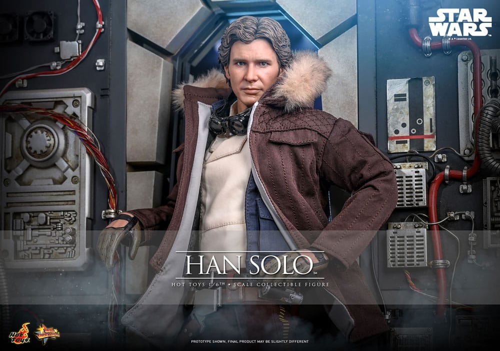 Star Wars Episode V Figura Movie Masterpiece 1/6 Han Solo 31 cm