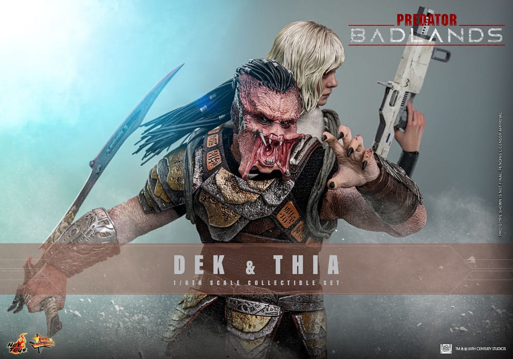 Predator: Badlands Figura Movie Masterpiece 1/6 Dek & Thia 30 cm