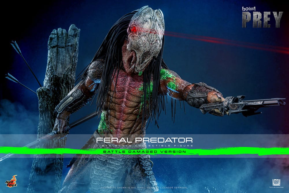 Prey Figura 1/6 Feral Predator (Battle Damaged Version) 37 cm