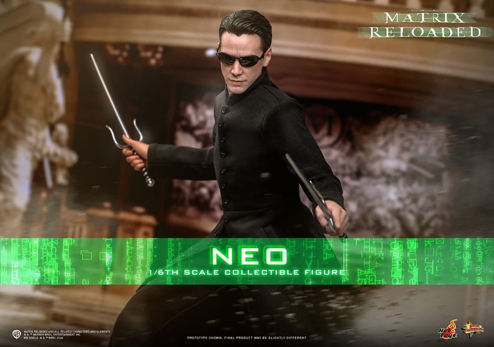 Matrix Movie Masterpiece Figura 1/6 Neo 31 cm